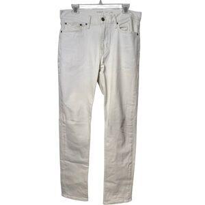 Old Navy Jeans 32 X 32 Men’s 5-Pocket White Slim Built In Flex Sz.